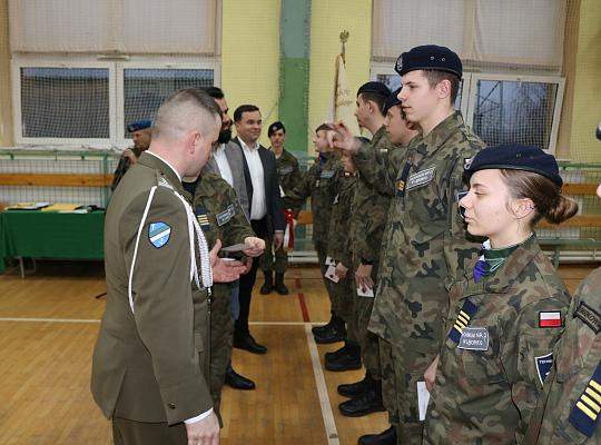 Mianowanie uczniów klas wojskowych