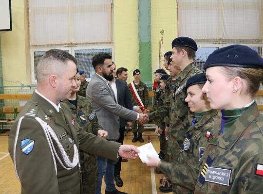 Mianowanie uczniów klas wojskowych