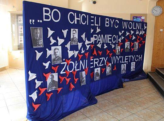 Apel z okazji Narodowego Dnia Pamięci Żołnierzy Wyklętych.