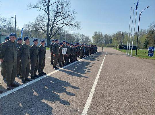 3 miejsce naszych uczniów w wojewódzkim przeglądzie musztry klas wojskowych