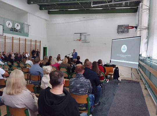 Spotkanie z rodzicami uczniów klas I