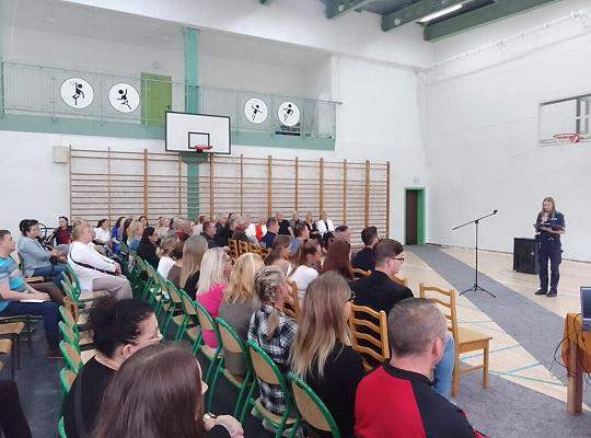 Spotkanie z rodzicami uczniów klas I