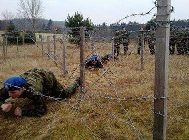 Zajęcia na poligonie