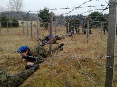 Zajęcia na poligonie