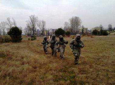 Zajęcia na poligonie