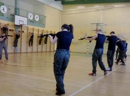 Zajęcia z walki wręcz w PCE