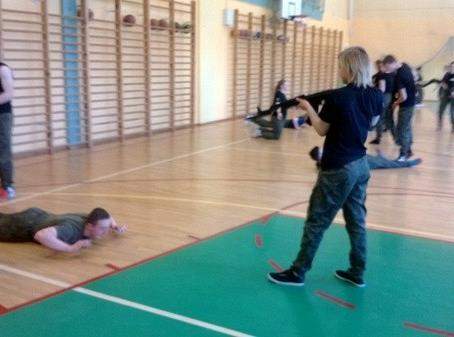 Zajęcia z walki wręcz w PCE