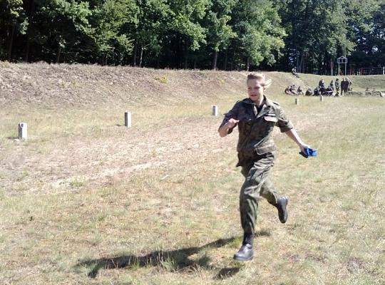 Rzut granatem ćwiczebnym