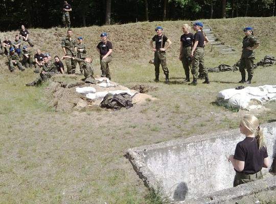 Rzut granatem ćwiczebnym