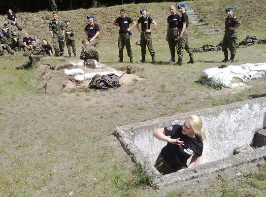 Rzut granatem ćwiczebnym