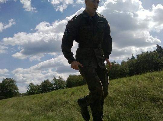 Rzut granatem ćwiczebnym