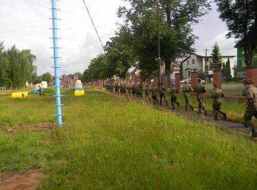 Podsumowanie edukacji wojskowej- szkolenie na ośrodku poligonowym