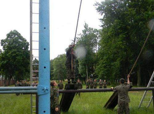 Podsumowanie edukacji wojskowej- szkolenie na ośrodku poligonowym