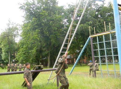 Podsumowanie edukacji wojskowej- szkolenie na ośrodku poligonowym