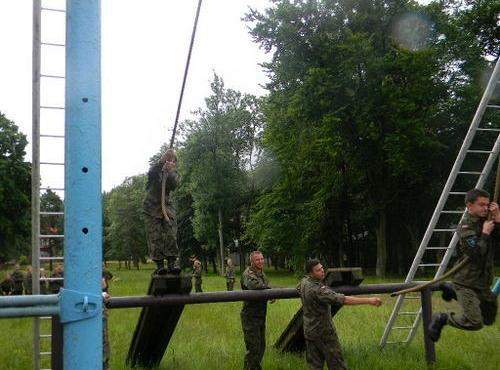 Podsumowanie edukacji wojskowej- szkolenie na ośrodku poligonowym