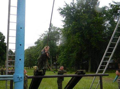 Podsumowanie edukacji wojskowej- szkolenie na ośrodku poligonowym
