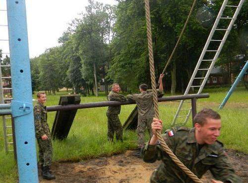 Podsumowanie edukacji wojskowej- szkolenie na ośrodku poligonowym
