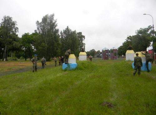 Podsumowanie edukacji wojskowej- szkolenie na ośrodku poligonowym