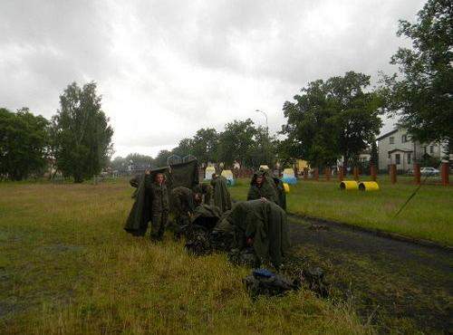 Podsumowanie edukacji wojskowej- szkolenie na ośrodku poligonowym
