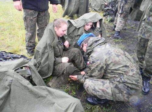 Podsumowanie edukacji wojskowej- szkolenie na ośrodku poligonowym