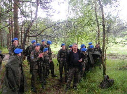 Podsumowanie edukacji wojskowej- szkolenie na ośrodku poligonowym