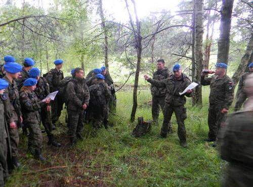 Podsumowanie edukacji wojskowej- szkolenie na ośrodku poligonowym