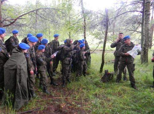 Podsumowanie edukacji wojskowej- szkolenie na ośrodku poligonowym