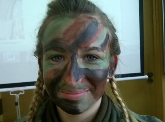 „Wojskowe makijaże”