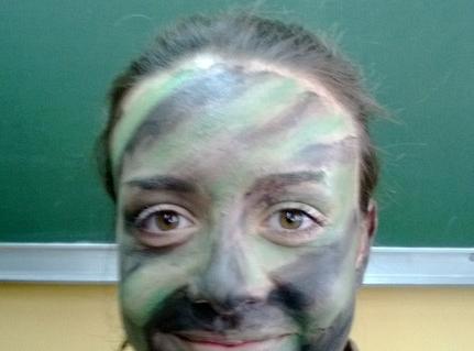 „Wojskowe makijaże”