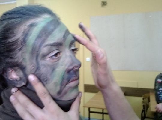 „Wojskowe makijaże”